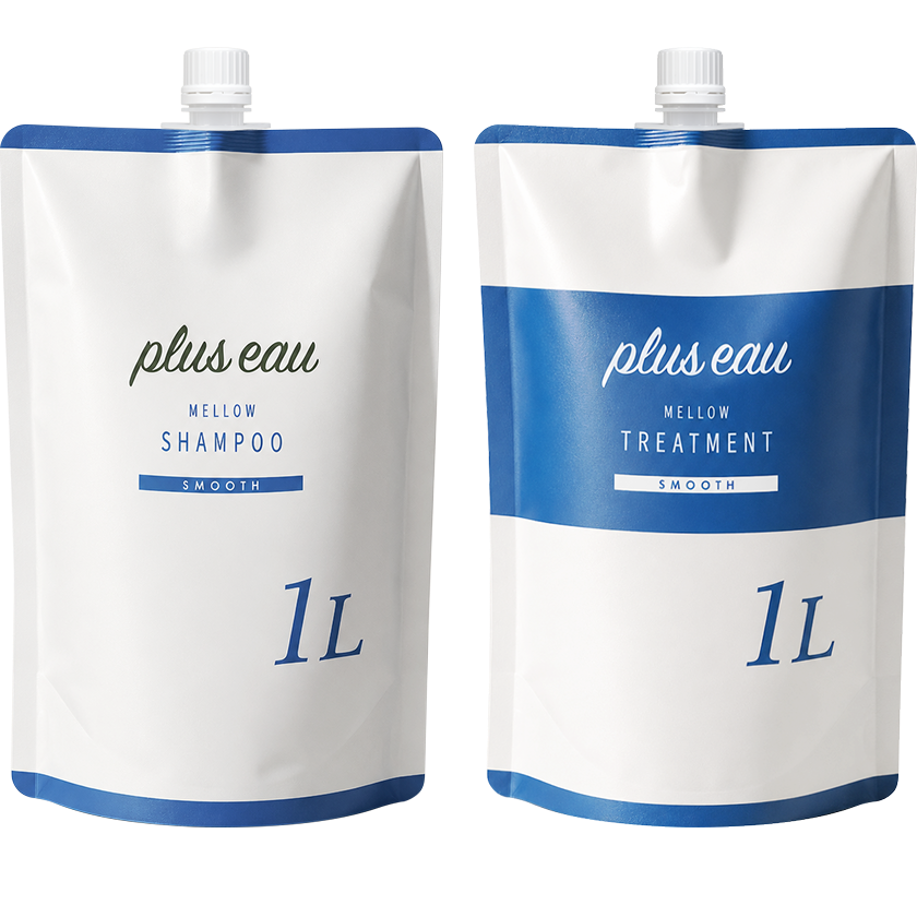 MELLOW SHAMPOO＆TREATMENT(LARGE REFILL) | PRODUCT | plus eau